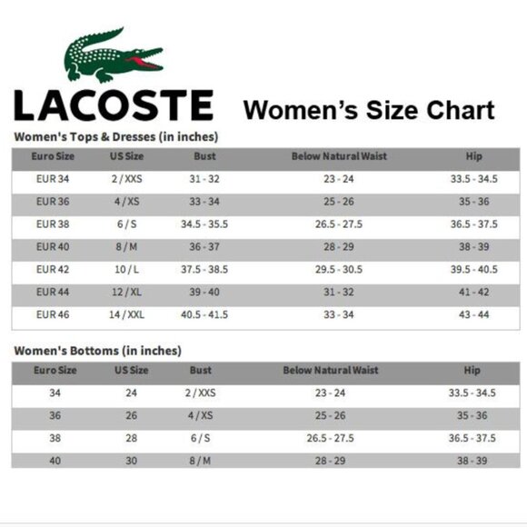 Lacoste Women's Slim Fit Stretch Piqué Polo Shirt (38) - Picture 9 of 9